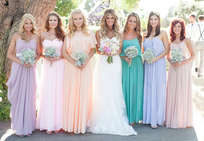 5 правил выбора платья для подружки невесты - фото 3
