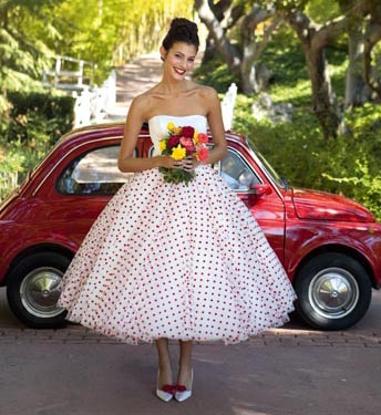 Свадебное платье в стиле 60-х - "Стиляги" - фото 2